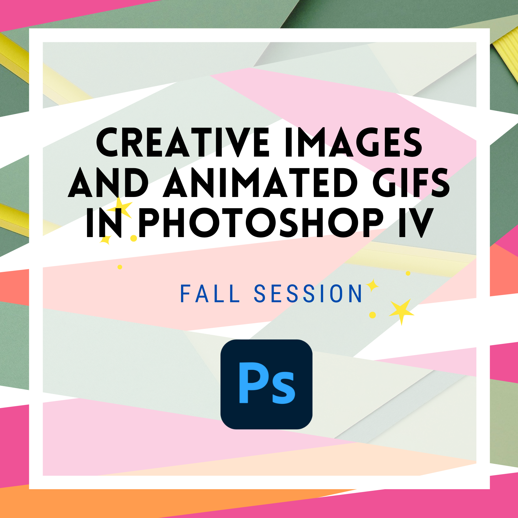 Creative images and animated gifs in Photoshop IV