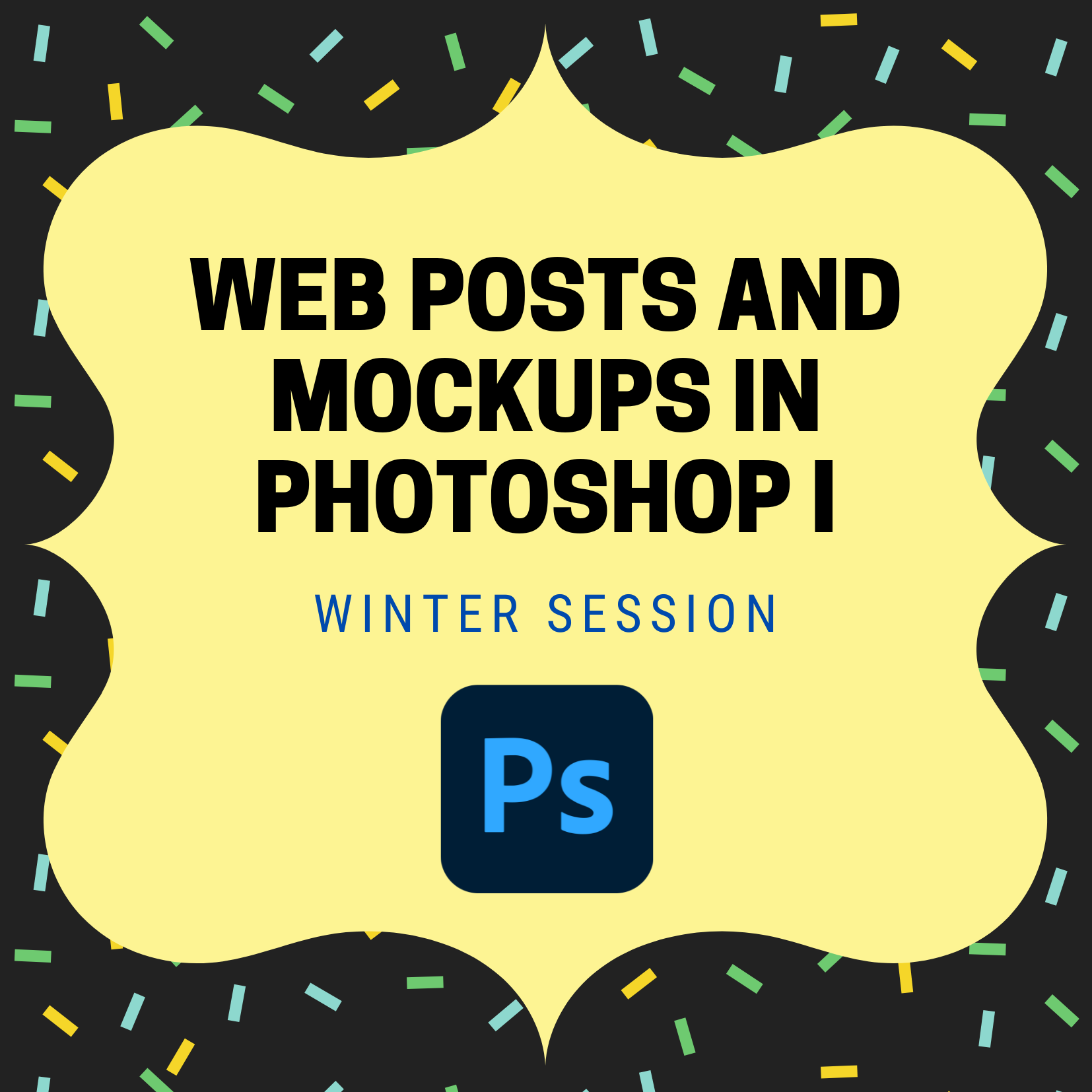 Web posts and mockups in Photoshop I